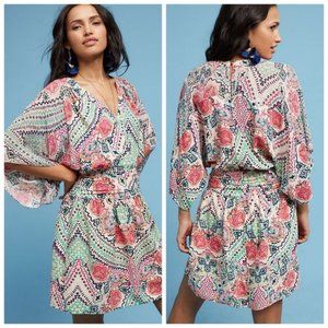 MEAVE Anthropologie Siya Bohemian Geometric Dress